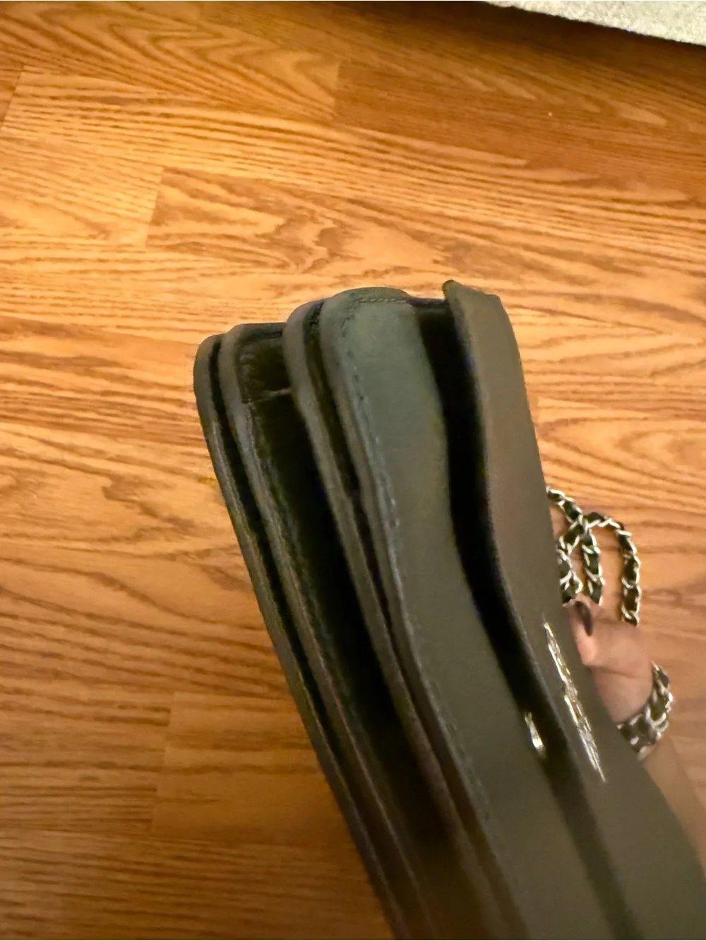 Tory Burch pebbled leather